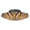 Lampa sufitowa Elstead Lighting Victory brąz QZ-VICTORY-SF