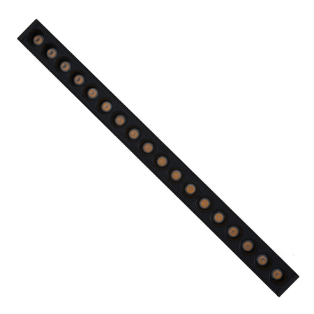 Milagro Łącznik metalowy szyny MAGNETIC TRACK ML6737 CZARNY