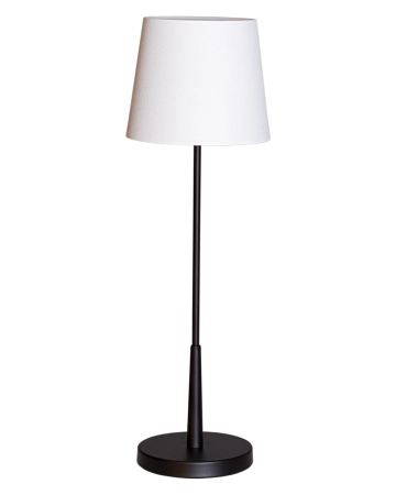 Lampa stołowa By Rydens Lumi H68,5 cm E27 czarny/biały