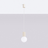 Sollux Lighting Lampa wisząca HALO 1 beżowa SL.1719