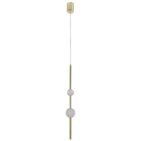 Lampa wisząca Vaku 1xLED złota LP-719/2P GD