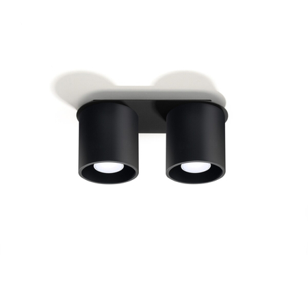 Sollux Lighting Plafon ORBIS 2 czarny SL.0054