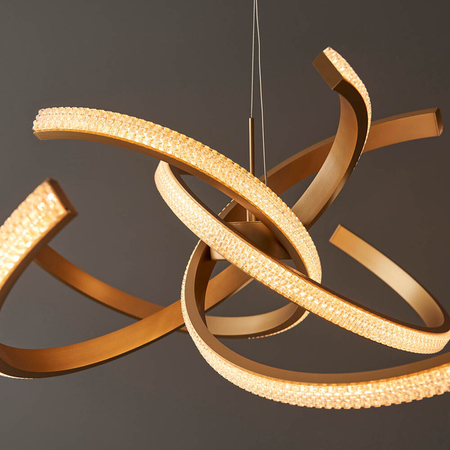 Endon Lighting Lampa wisząca 97614 złoty