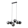 Lampa wisząca Italux PND-1098-6-BK Czarny mat