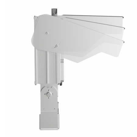Wysokomasztowa lampa LED Greenie TitanBeam 30° 600W do precyzyjnego oświetlenia dużych powierzchni 7 lat gwarancji 5000K 1-10VDim
