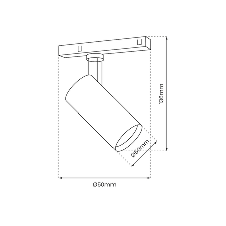 Milagro MAGNETIC TRACK 10W 4000K ML8681 CZARNY