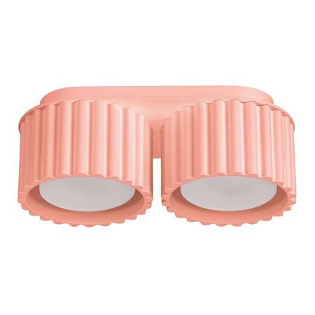 Sollux Lighting Plafon AURA 2 brzoskwiniowy Gx53 SL.1828