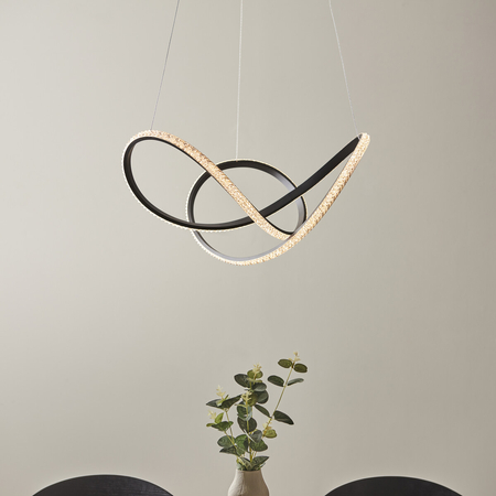 Lampa wisząca Endon Lighting Francisca 102256 czarny