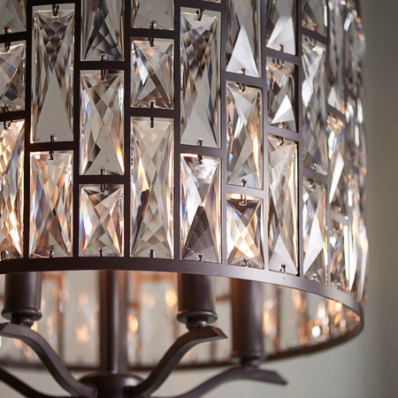 Endon Lighting Lampa wisząca 69390 brąz