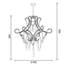 Lampa wisząca Zuma Line YSC14 Rota