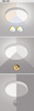 Lampa sufitowa Rabalux Tesia 3317 srebrny