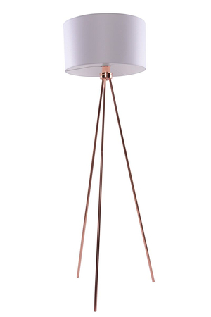 Lampa podłogowa FINN Azzardo AZ3009 biały/miedziany