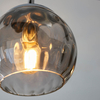 Lampa sufitowa Endon Lighting Dimple 97971 chrom
