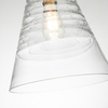 Lampa wisząca Elmore - 1 źródło światła - Oksydowany mosiądz Quintiesse QN-ELMORE-P-BBS