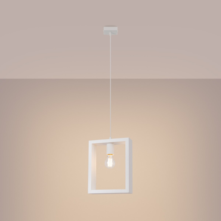 Sollux Lighting Lampa wisząca ARIES biała SL.1312