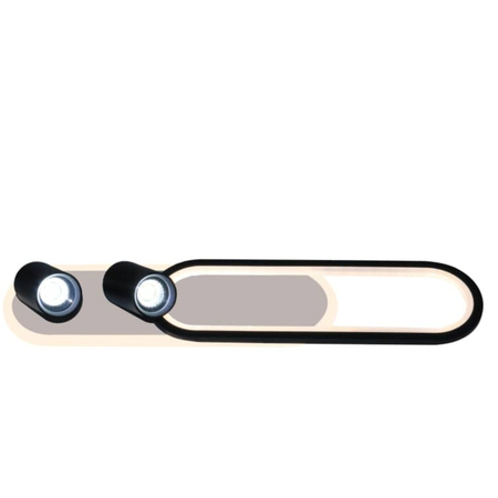 Light Prestige Spot Parma 2 długi czarny 2xGU10 LED CCT LP-0612/2C L BK