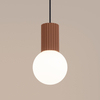 Sollux Lighting Lampa wisząca HALO 1 mocca SL.1734