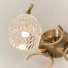 Lampa sufitowa Endon Lighting Boyer BOYER-3AB mosiądz