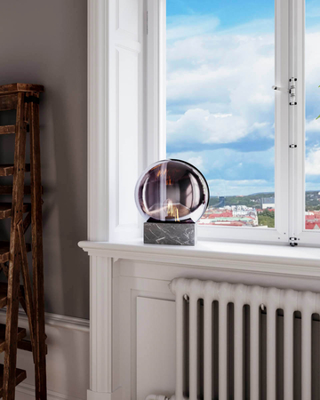 Lampa stołowa By Rydens Glori 4002570-4505 smokegrey