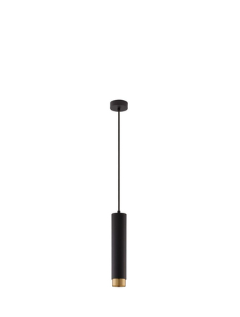 Lampa wisząca Luces Exclusivas CAYES czarny/złoty LE42621