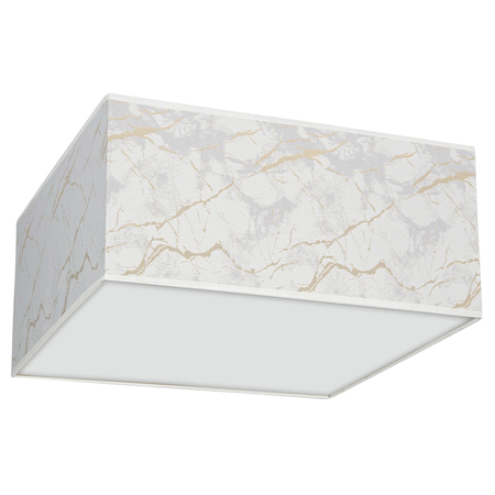 Milagro Lampa sufitowa Senso kwadrat 2xE27 Biały/Złoty MLP7303 Biel / Złoto