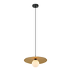 Lampa wisząca Italux Malor PND-4602-1-XL-GD Czarny, złoty