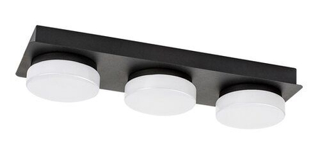 Lampa łazienkowa Rabalux Attichus 75003 czarny matowy