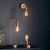 Lampa stołowa Endon Lighting Hal 76355 miedziany