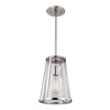 Lampa wisząca Elstead Lighting Harrow szary FE-HARROW-P-S