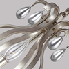Żyrandol Elstead Lighting DeWitt srebrny FE-DEWITT9