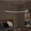 Lampa wisząca Ledowe Okręgi No.1 60cm 3k czarna Dali