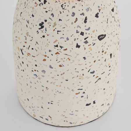 Lampa stołowa Endon Lighting Terrazzo 78181 biały