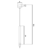 Lampa wisząca Azzardo VERNO AZ6260 BLACK