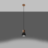 Sollux Lighting Lampa wisząca QUBIC szara SL.0964