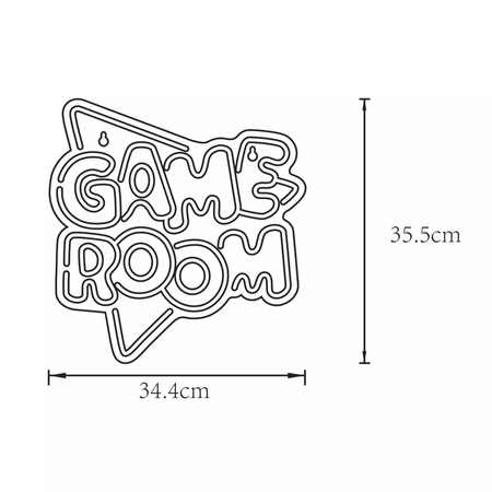 Kinkiet Zuma Line FM-WN87 NEON GAMEROOM LED