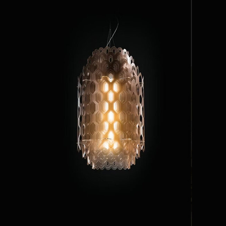 Lampa wisząca Slamp CHANTAL - ORANGE M CHNSM00ORG01T00E27EU pomarańczowy