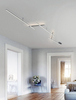 Lampa sufitowa Trio 674610507 srebrny