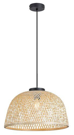 Lampa wisząca Rabalux Rattan 72025 czarny