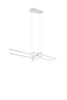 Lampa wisząca Trio 320310331 biały