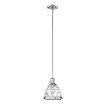 Lampa wisząca Elroy - 1 źródło światła - Polerowany nikiel Quintiesse QN-ELROY-PN