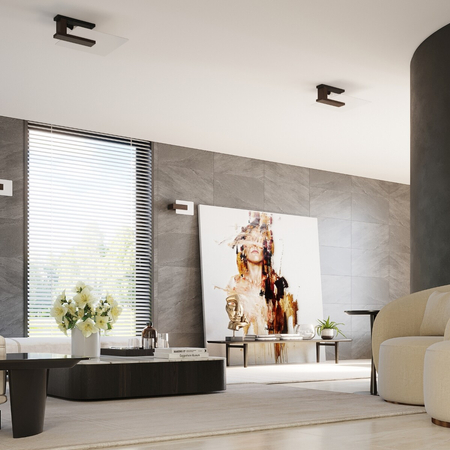 Sollux Lighting Plafon LAPPO wenge SL.1097