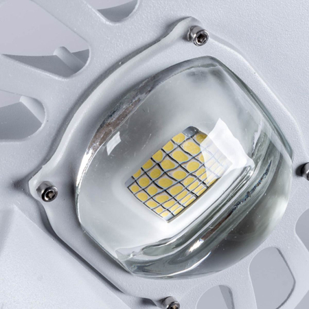 Oprawa uliczna LED Greenie Bridgelux 50W MeanWell driver IP65 aluminiowa biała obudowa CW