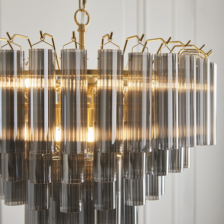 Lampa wisząca Endon Lighting Toulouse 114197 mosiądz