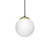 Milagro Lampa wisząca SPARTA BLACK / GOLD 1xE27 MLP6495 CZARNY / ZŁOTY