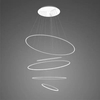 Lampa wisząca Ledowe Okręgi No.5 150cm 3k biała Dali
