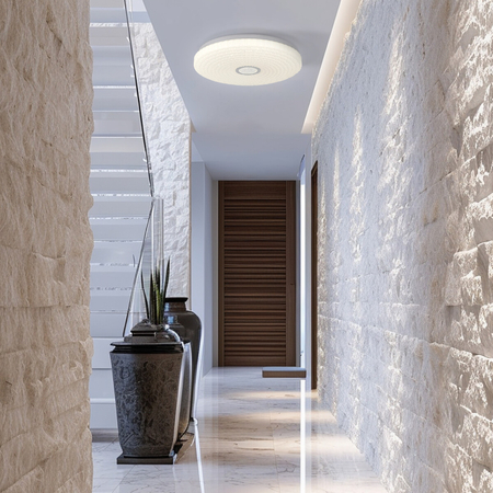 Light Prestige Plafon Solaro 33 cm biały LED 4000K LP-5490/1C-33 WH