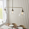Lampa wisząca Endon Lighting Hansen 103014 mosiądz