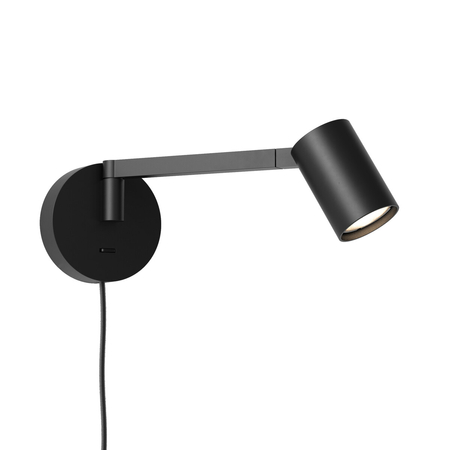Kinkiet Astro Ascoli Swing Plug In 1286138 Matowy Czarny