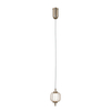 Lampa wisząca Italux Pedro PND-34405-1-HBR Złoty