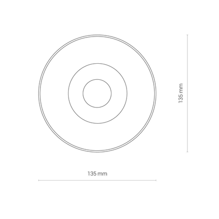 Lampa sufitowa Nowodvorski 8730 CL Ios LED 30W, 4000K, 36°